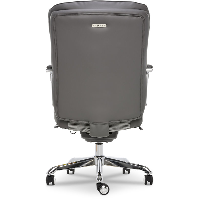 LaZBoy Sutherland Quilted Executive Office Chair with Padded Arms